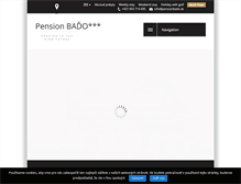 Tablet Screenshot of penzionbado.sk